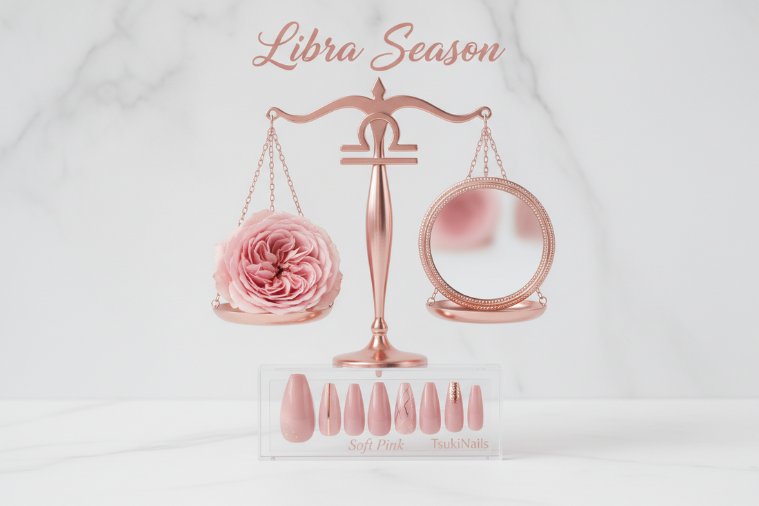 Libra season nail trends 2026 air sign aesthetic - TsukiNails