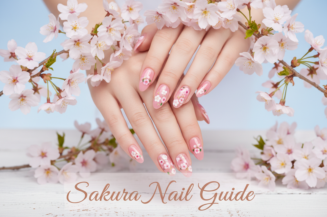 Cherry blossom sakura nail art trend spring 2026 - TsukiNails