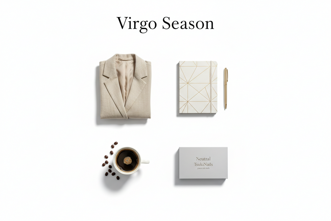 Virgo season nail trends 2026 clean girl aesthetic - TsukiNails