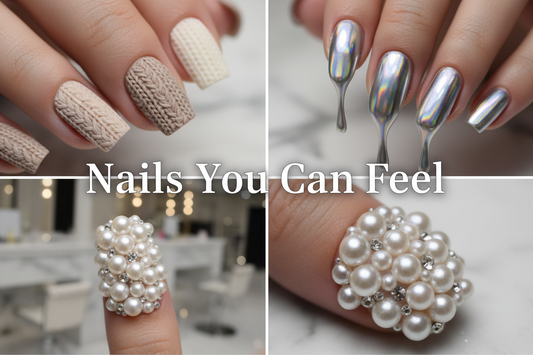 Sensory friendly textured press on nails for anxiety relief - TsukiNails