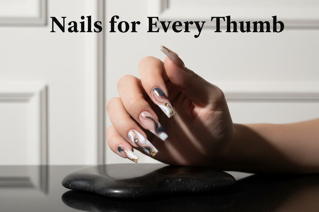 Best nail shapes for clubbed thumbs brachydactyly guide - TsukiNails