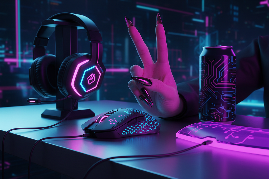 Best press on nails for pc and console gaming guide - TsukiNails