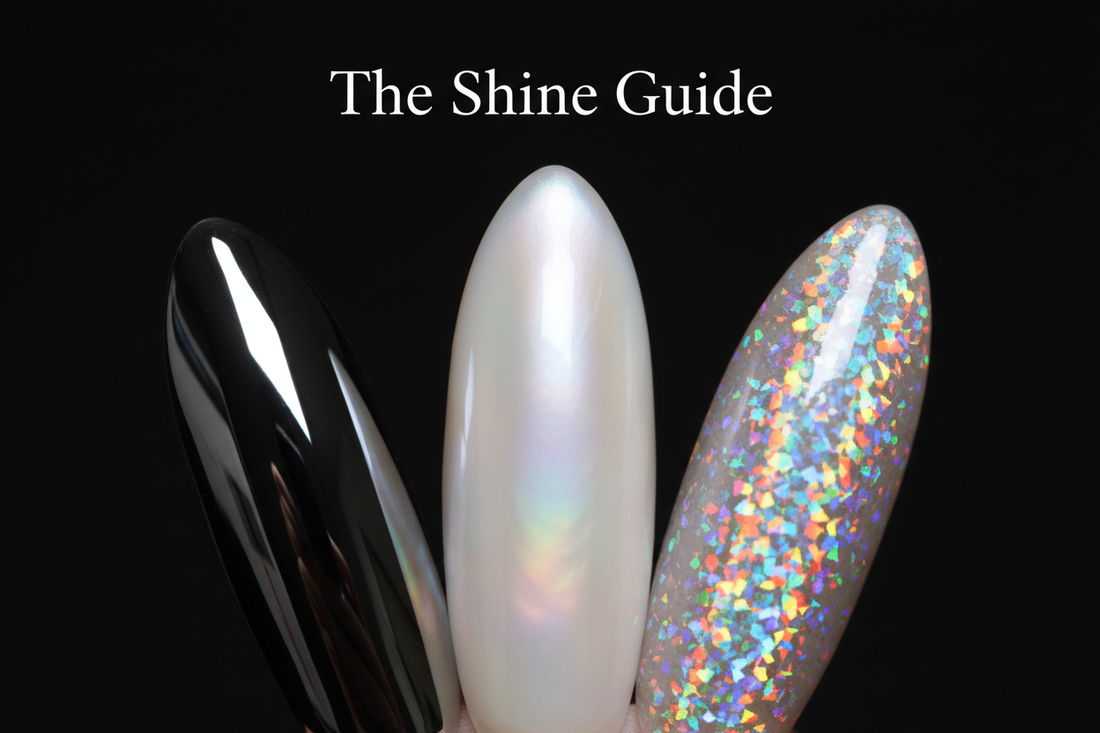 Hailey bieber glazed donut pearl press on nails - TsukiNails