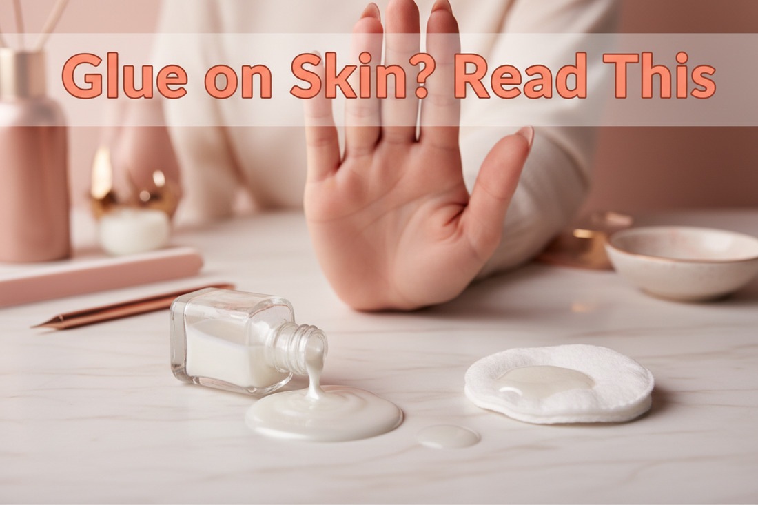 How to get super glue off skin nail glue removal guide - TsukiNails