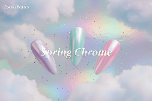 Spring 2026 pastel chrome nail trend guide - TsukiNails