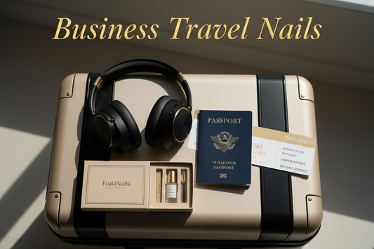 Business travel packing list for press on nails - TsukiNails