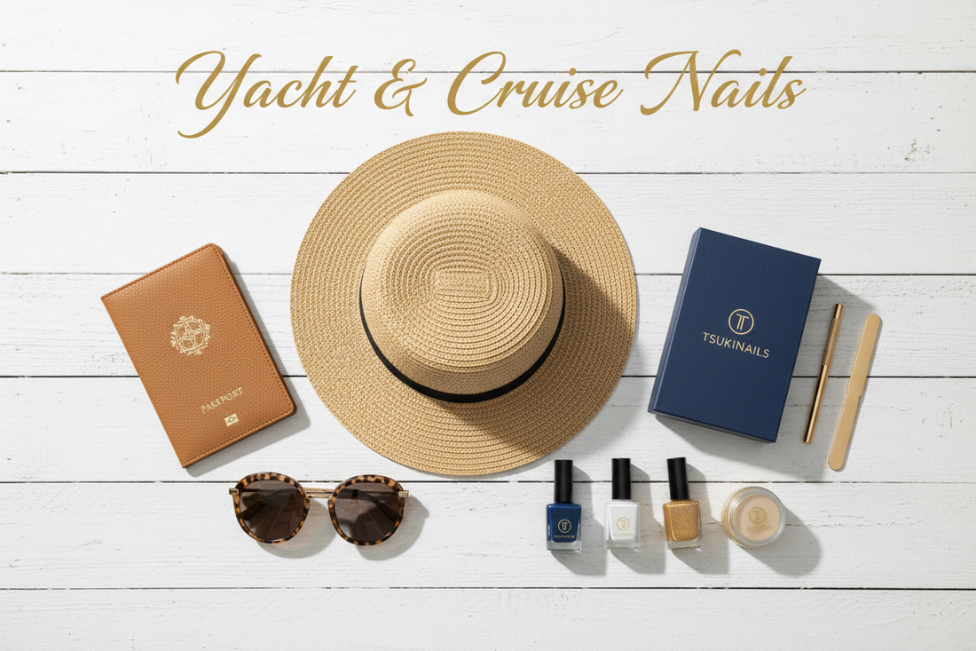 Best press on nails for yacht and cruise vacation guide - TsukiNails