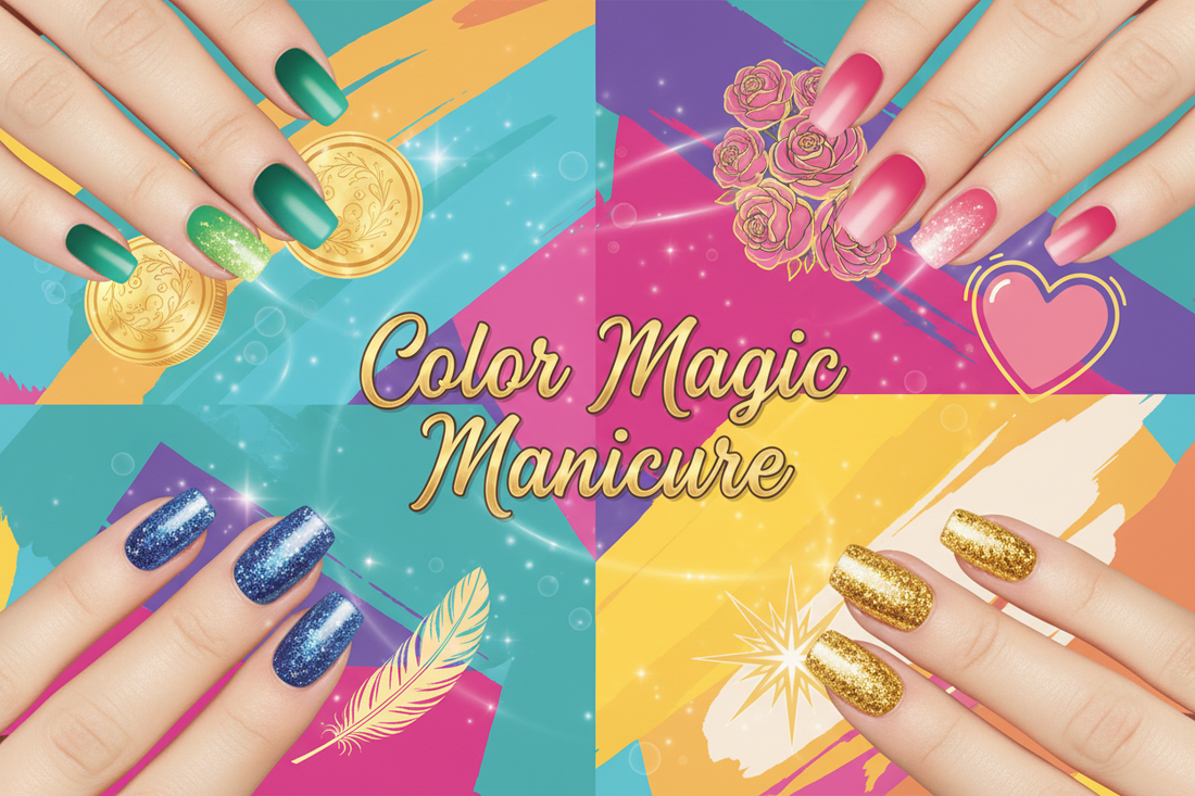 Manifestation nail color guide for attracting love and money - TsukiNails