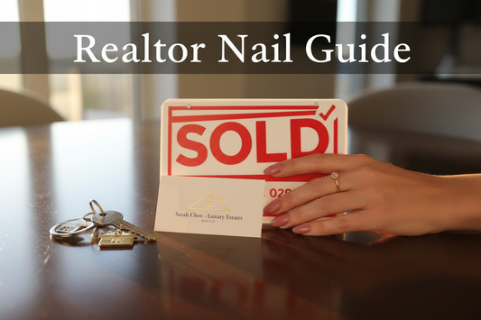 Best manicure for real estate agents open house guide - TsukiNails