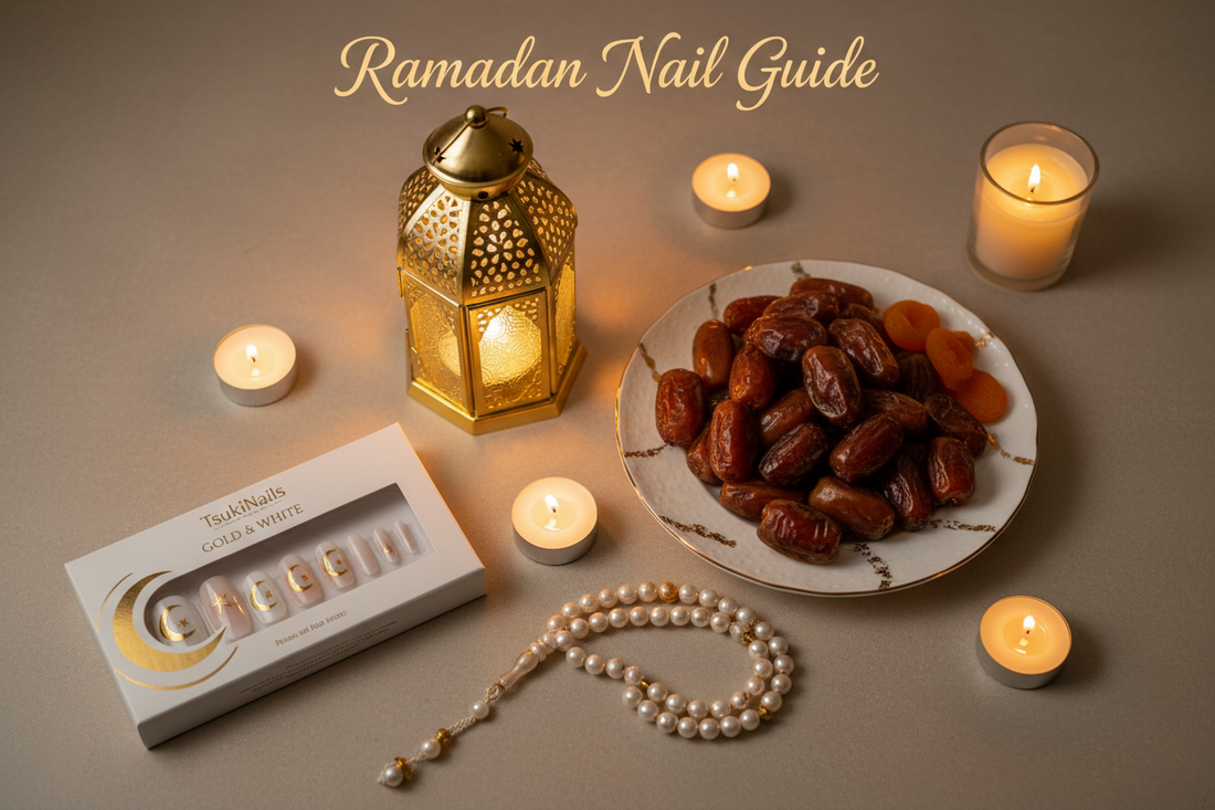 Wudu friendly press on nails guide for ramadan - TsukiNails