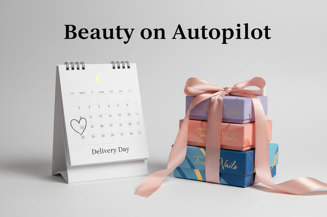 Why subscribe to a nail box monthly manicure guide - TsukiNails