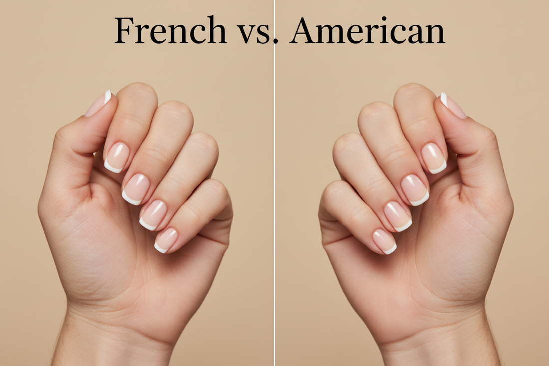 Difference between american and french manicure styles guide - TsukiNails