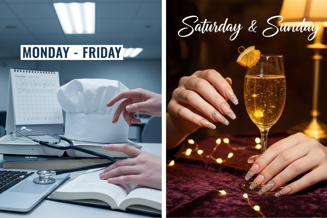 How to wear press on nails for one night only guide - TsukiNails