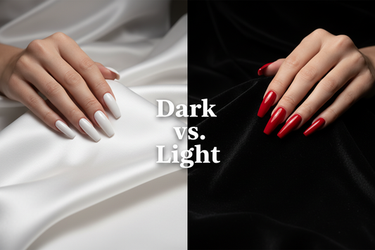 Dark feminine vs light feminine nail aesthetic guide - TsukiNails