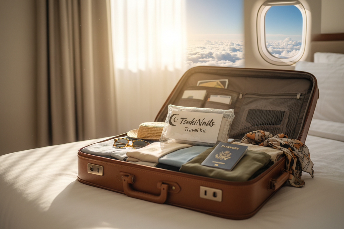 Can you bring nail glue on a plane TSA rules guide - TsukiNails