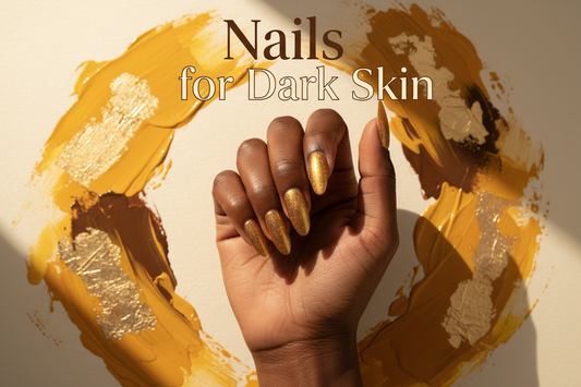Best press on nail colors for dark deep skin tones guide - TsukiNails