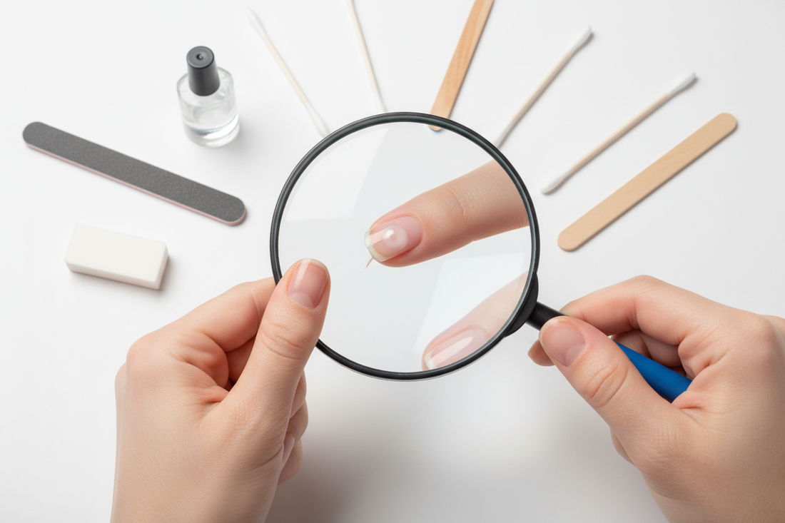 Press-on nails troubleshooting guide - fix common problems including lifting, breaking, air bubbles with repair tools and solutions