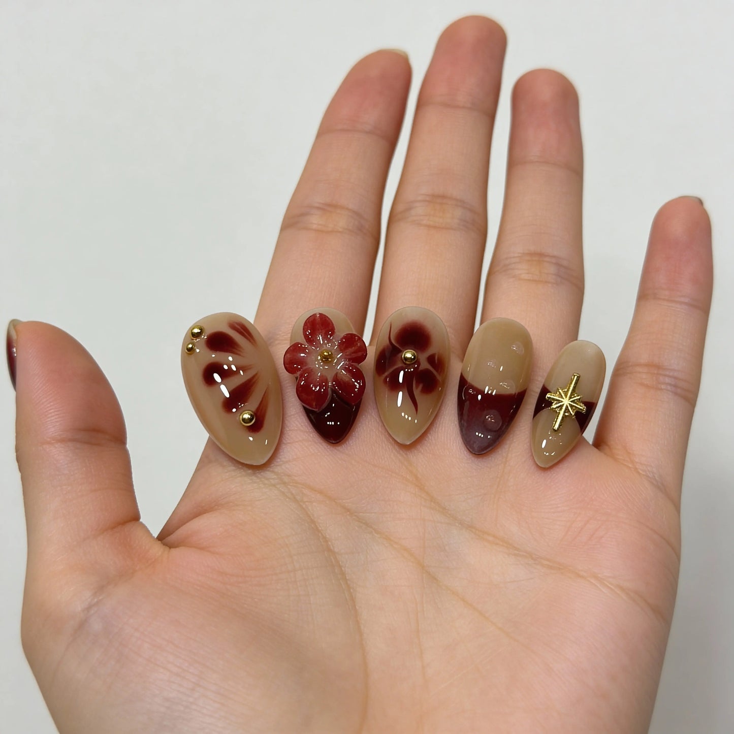 Blush Starlet Tsuki Nails