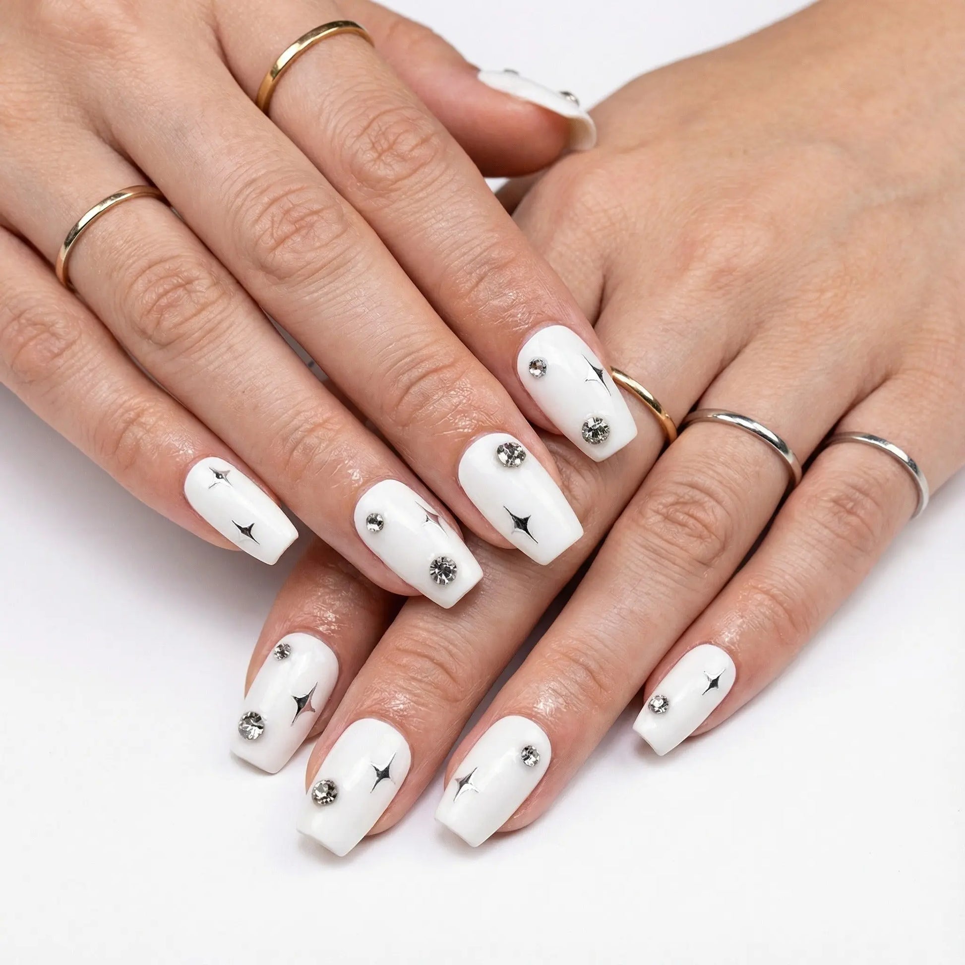 Stellar Dew Tsuki Nails