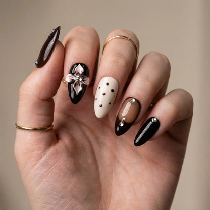 Velvet Bloom Tsuki Nails