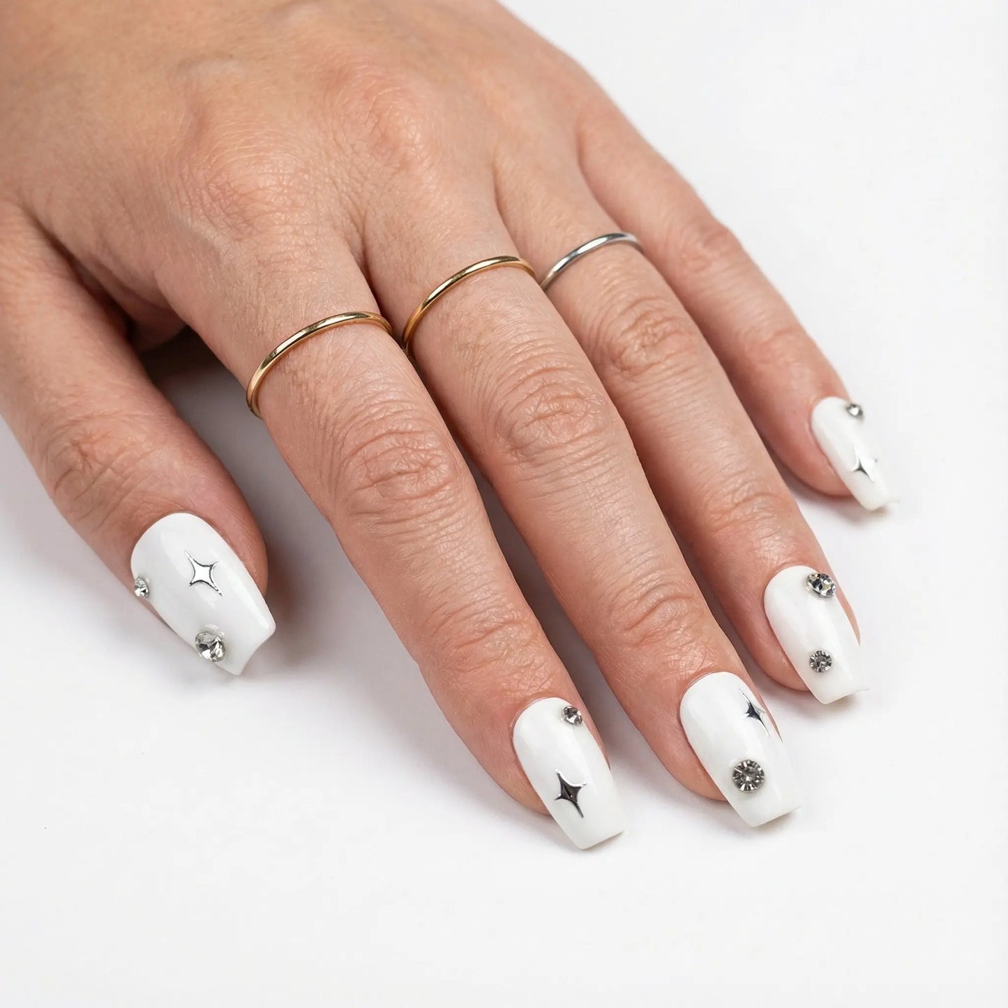 Stellar Dew Tsuki Nails