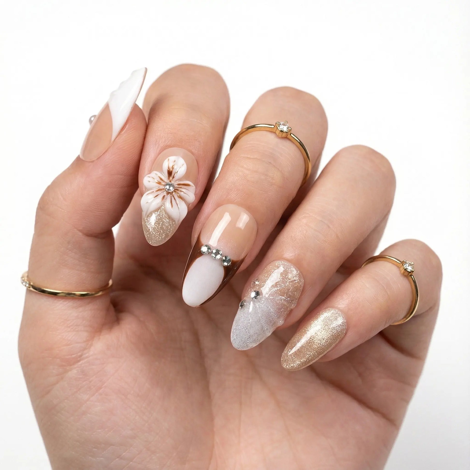 Cherry Bloom Tsuki Nails