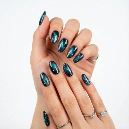 Stellar Night Tsuki Nails